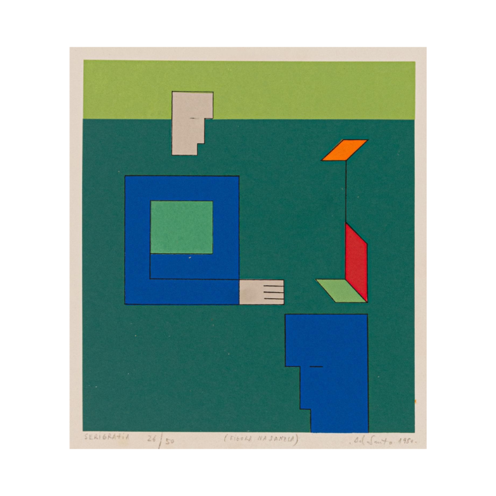 DIONISIO DEL SANTO - Serigrafia