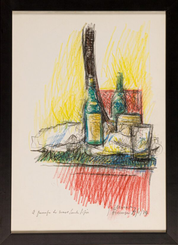 JOSÉ MORAES - Desenho a lápis de cor - Imagem 3