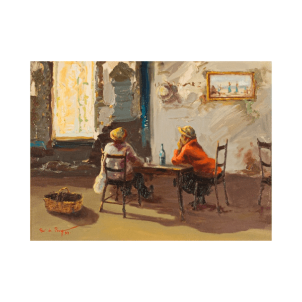RUI DE PAULA - Óleo sobre tela