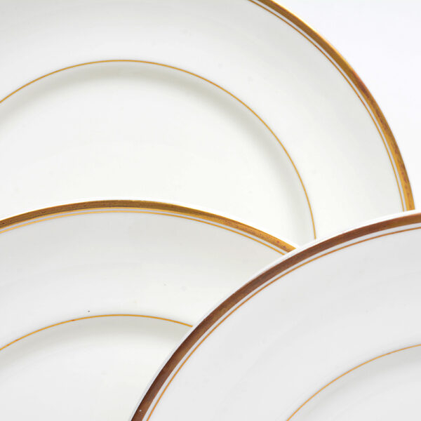 Conjunto de pratos rasos em porcelana inglesa Royal Doulton - Imagem 6