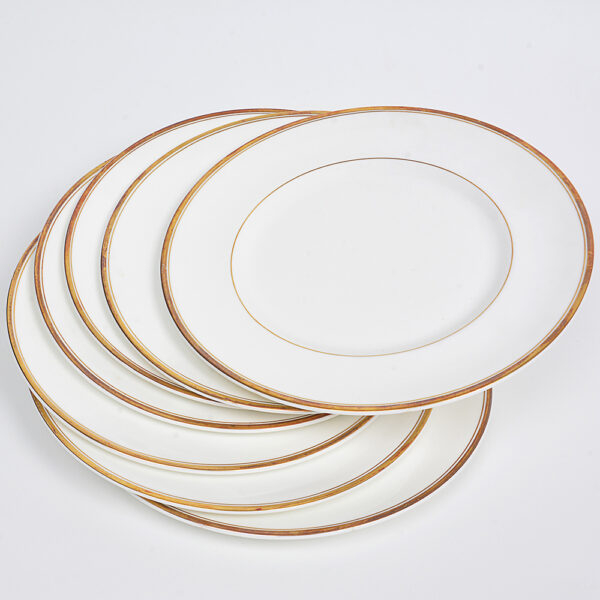 Conjunto de pratos rasos em porcelana inglesa Royal Doulton - Imagem 5