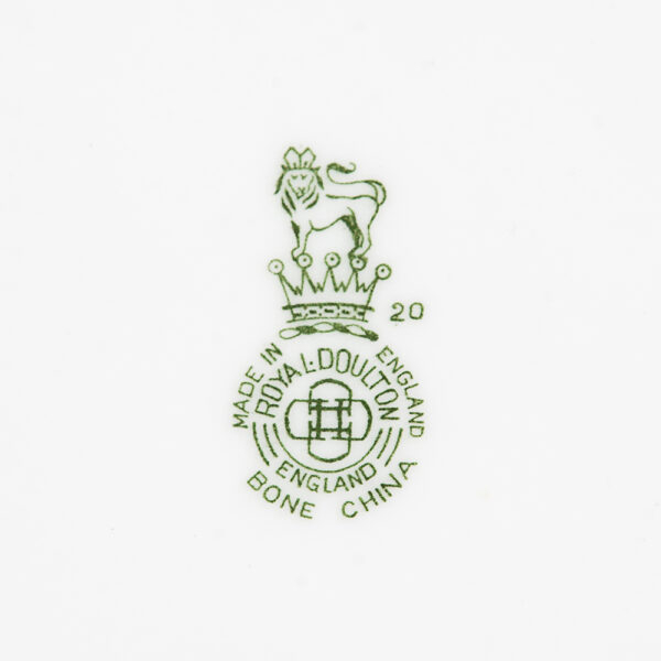 Conjunto de pratos rasos em porcelana inglesa Royal Doulton - Imagem 3