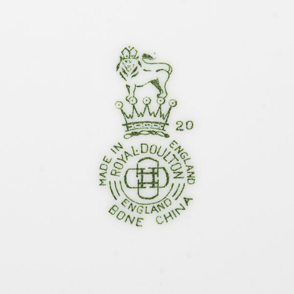Conjunto de pratos fundos em porcelana inglesa Royal Doulton - Imagem 3