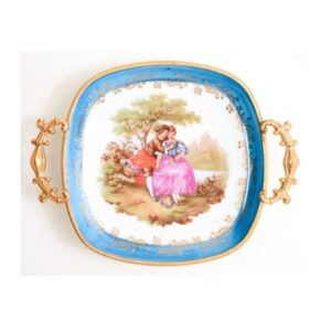 Prato decorativo ou Porta objetos Limoges em porcelana francesa