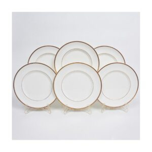 Conjunto de pratos rasos em porcelana inglesa Royal Doulton