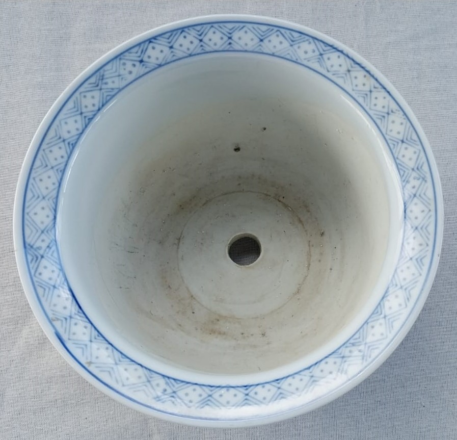 Cachepot ou Vaso grande em porcelana de origem oriental - Imagem 3
