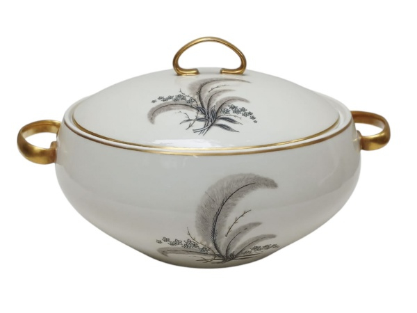 Terrina em porcelana francesa Limoges