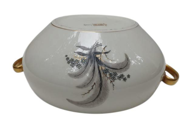 Terrina em porcelana francesa Limoges - Imagem 5