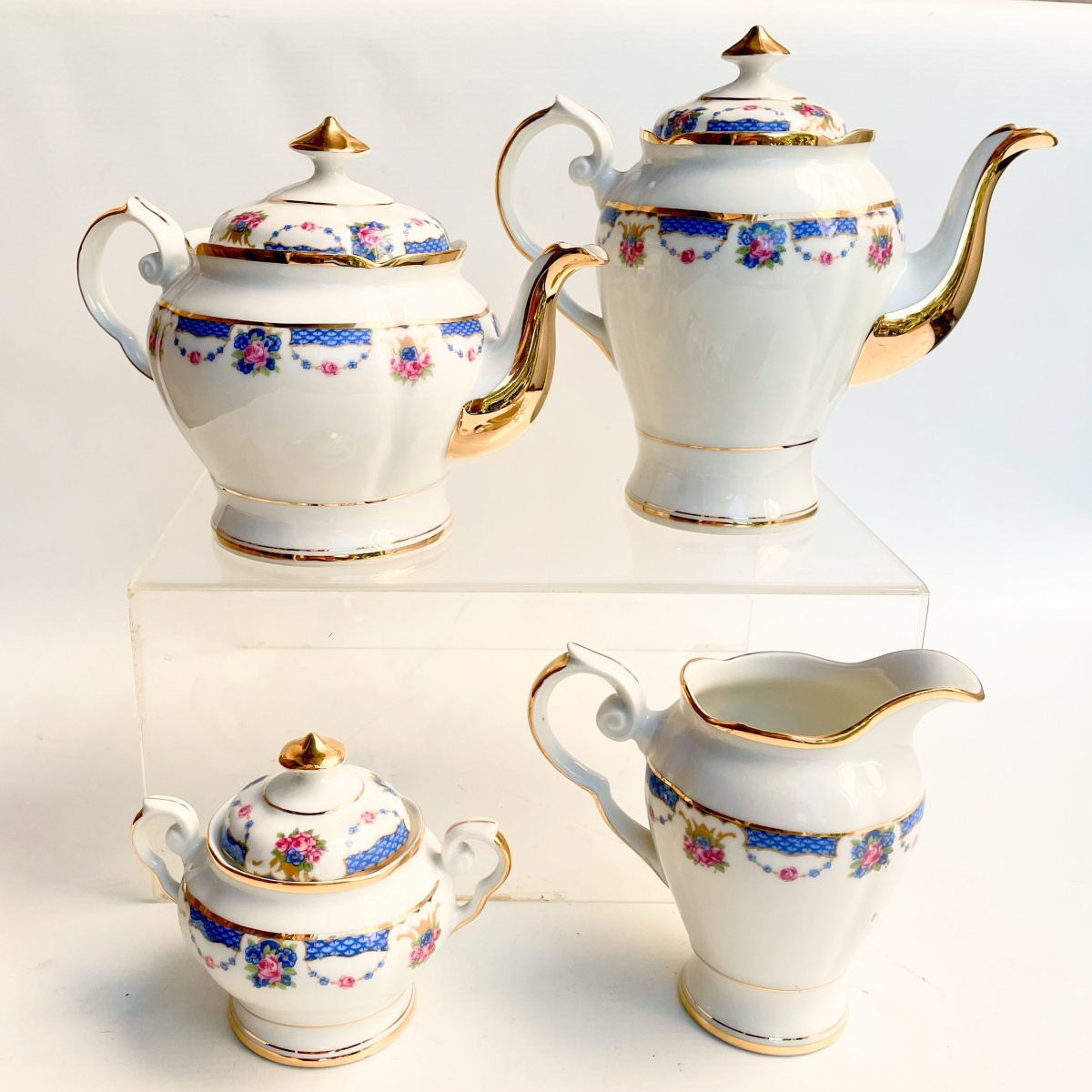 conjunto para chá e café em porcelana nacional - Imagem 2