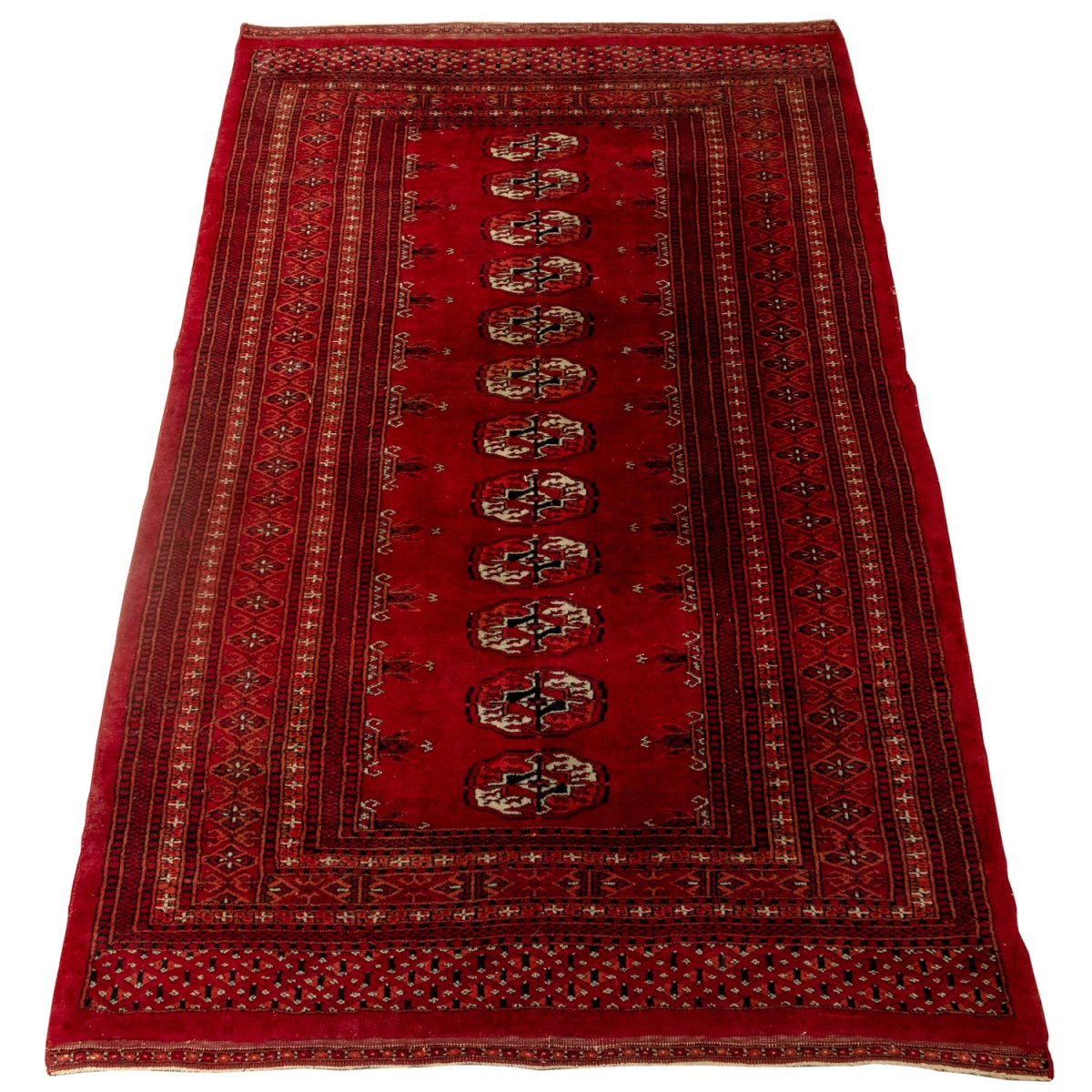 Tapete Oriental Bokhara / padrão turcomano (Tekke)