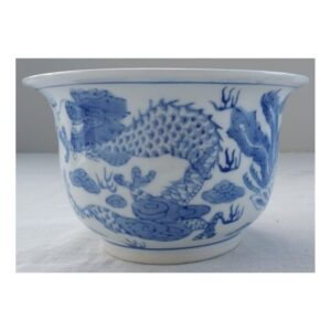 Cachepot ou Vaso grande em porcelana de origem oriental