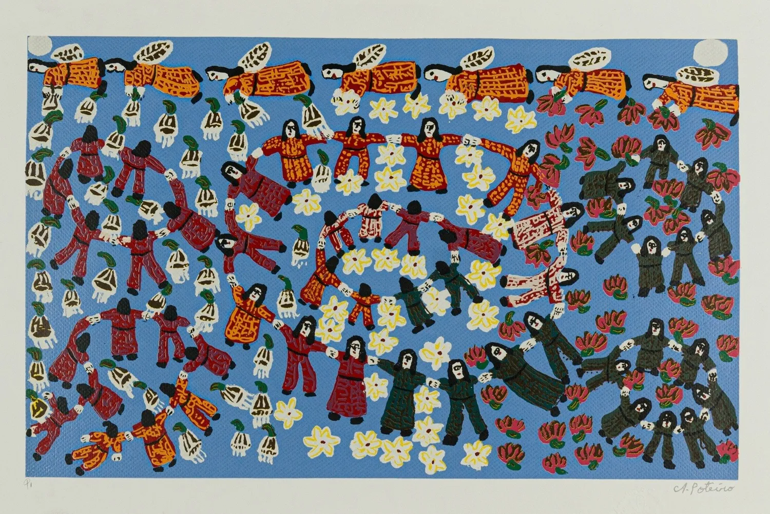 ANTONIO POTEIRO - Serigrafia - Imagem 2