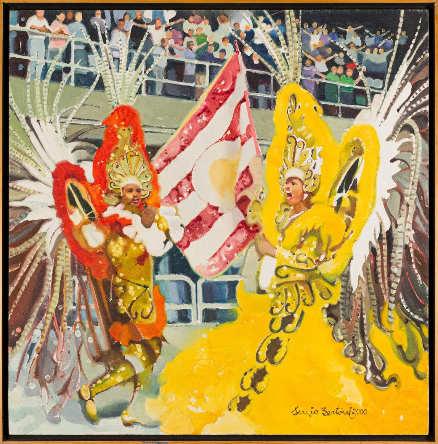 SÉRGIO BERTONI - Óleo sobre tela - Imagem 3