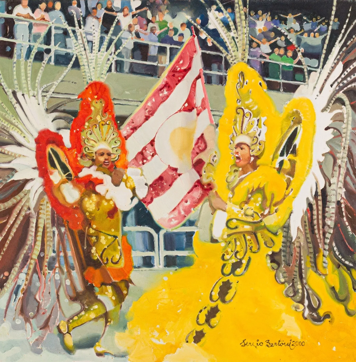 SÉRGIO BERTONI - Óleo sobre tela - Imagem 2