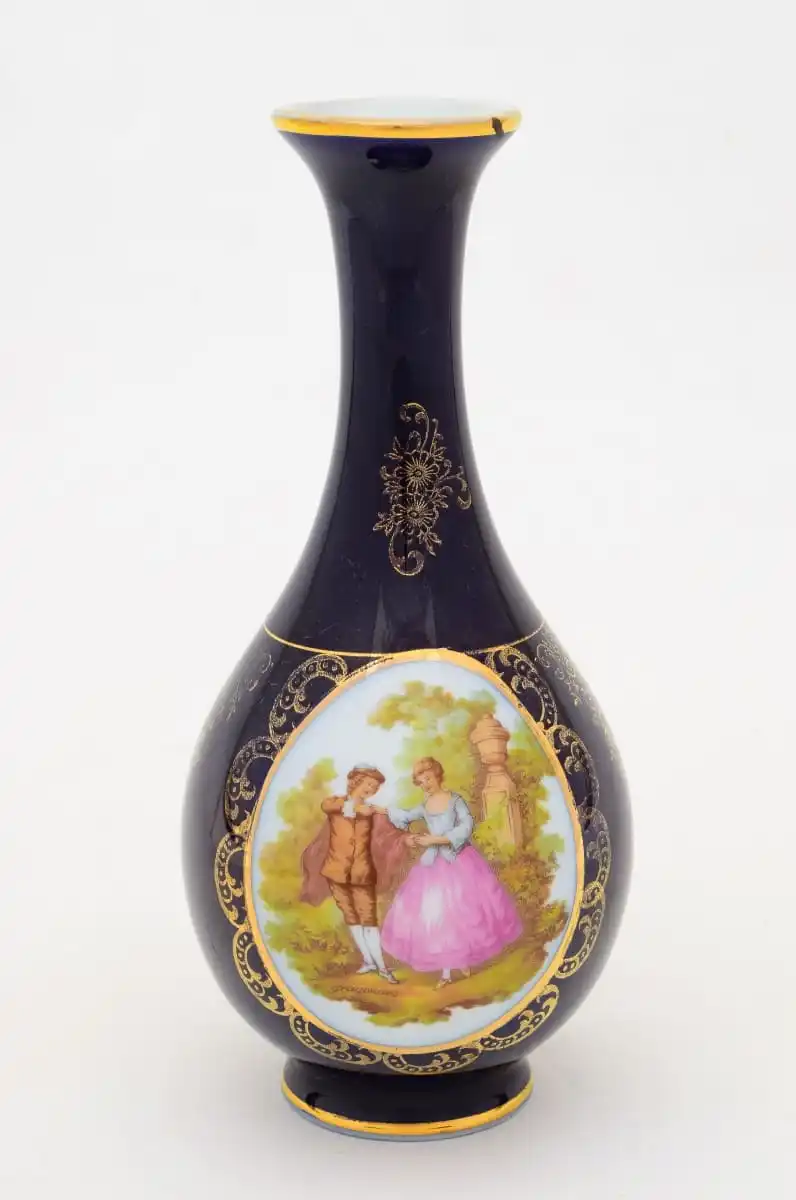 Vaso Floreira em porcelana de Limoges - Imagem 2