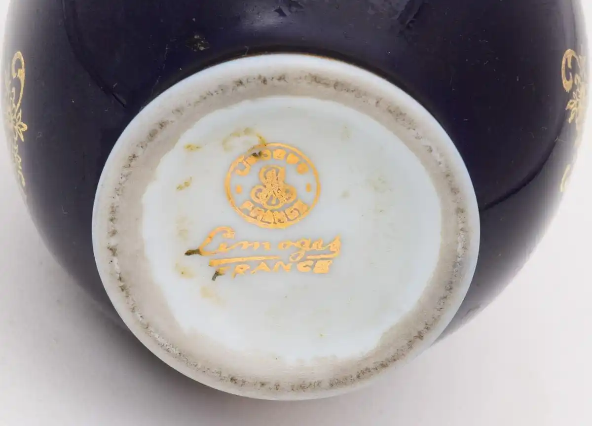 Vaso Floreira em porcelana de Limoges - Imagem 6