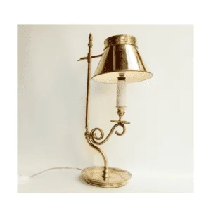 Luminária de mesa em bronze