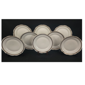 conjunto de pratos rasos em porcelana polonesa Wawel