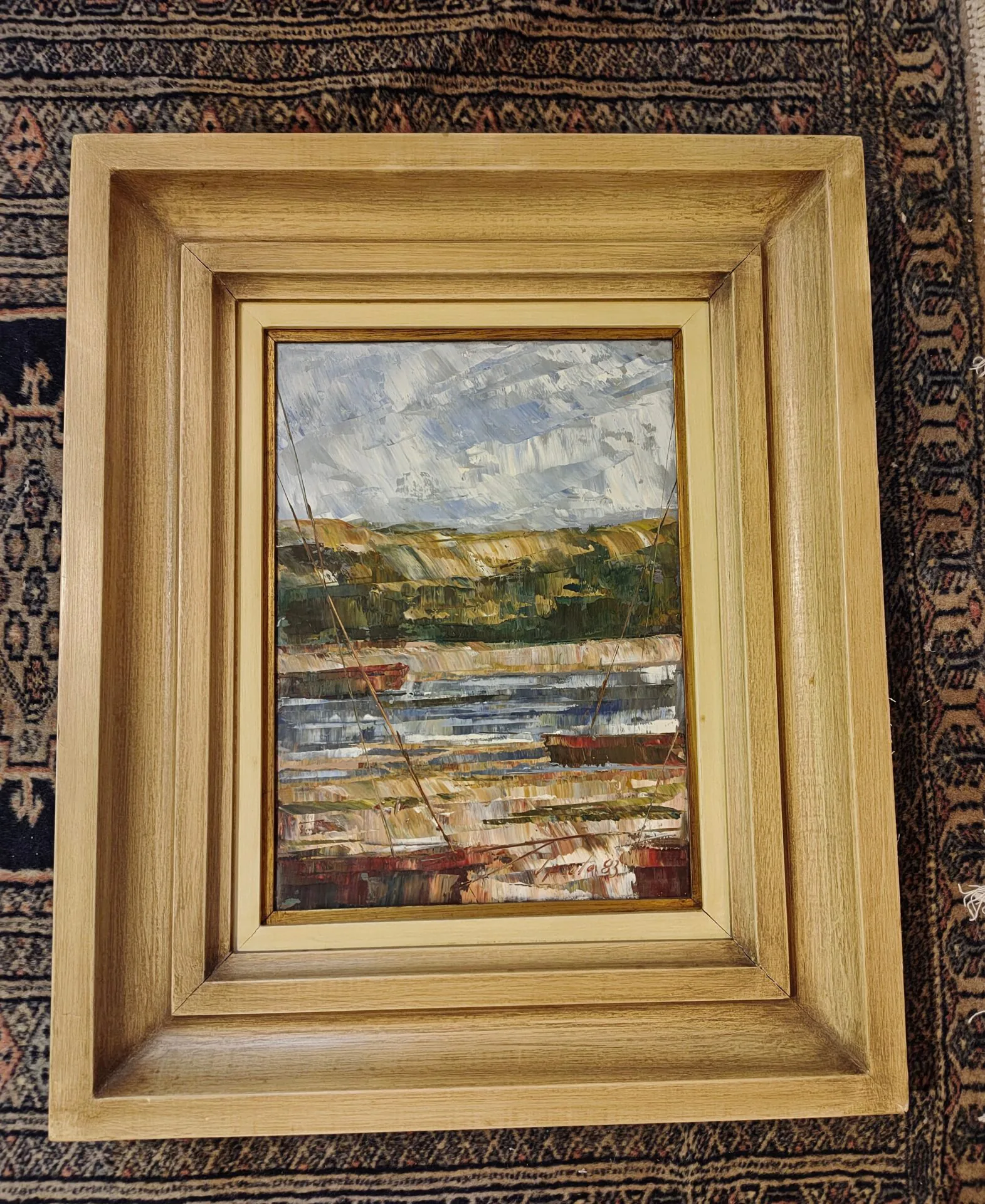 Paisagem - JOSÉ PAULO MOREIRA DA FONSECA - Óleo sobre tela