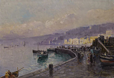 ANGELO CANNONE - Óleo sobre tela - Imagem 2