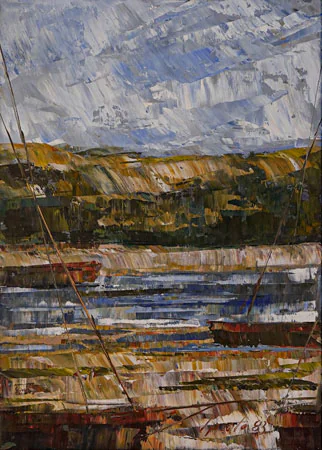 Paisagem - JOSÉ PAULO MOREIRA DA FONSECA - Óleo sobre tela - Imagem 2